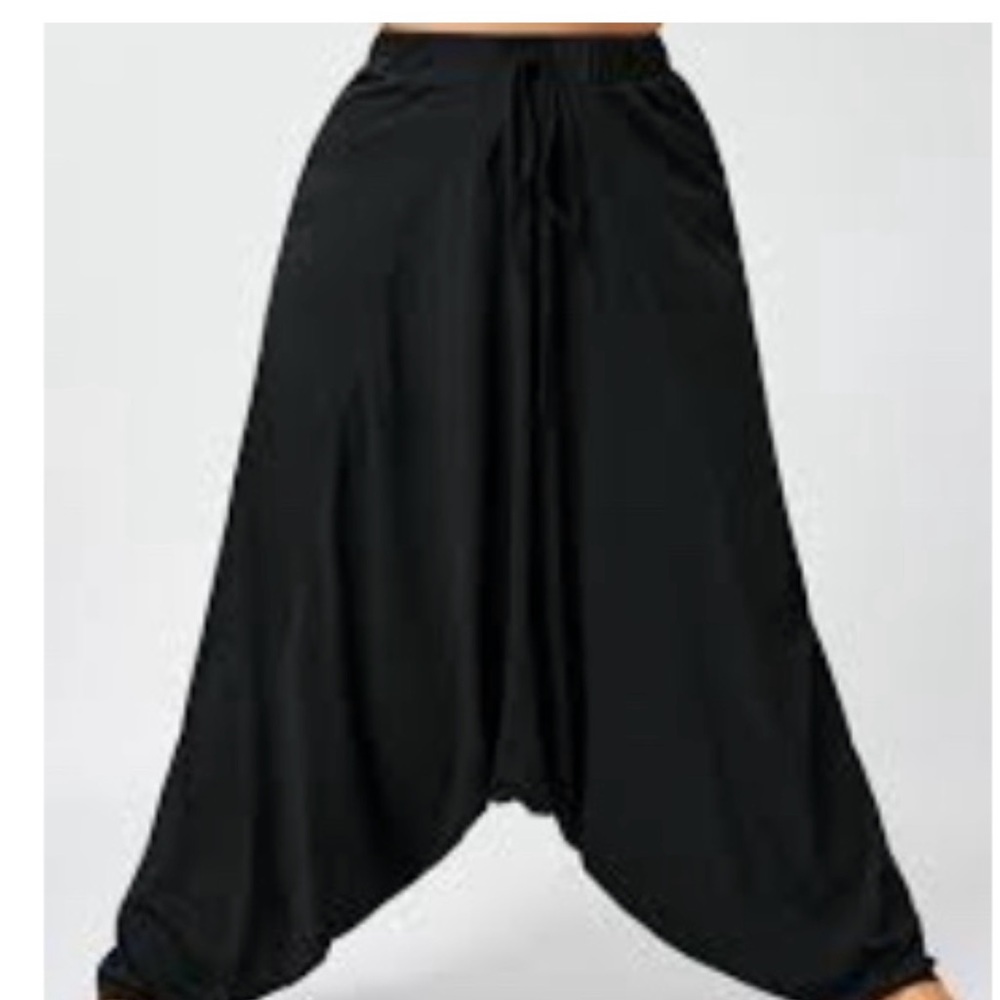 Women patch up Herem pants